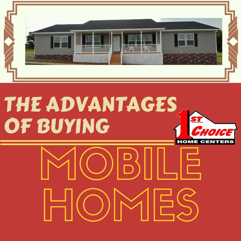 The Advantages of Buying Mobile Homes 1st Choice Home Centers